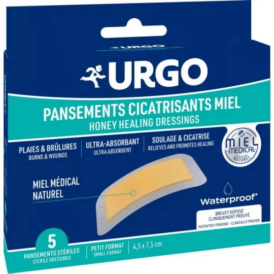 Urgo Pansements Cicatrisants Au Miel x 5