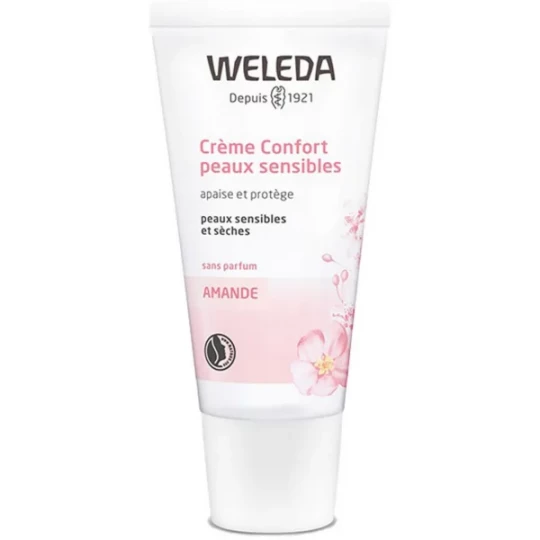 Weleda Crème Confort Peaux sensibles à l'Amande 30 ml