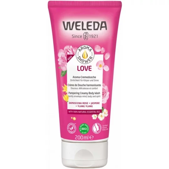 Weleda Aroma Shower Love Crème de Douche Harmonisante Bio 200 ml