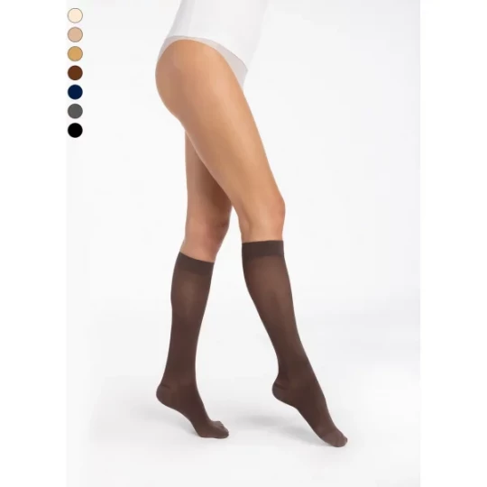 Sigvaris Essentiel Chaussettes Semi-Transparentes Femme Classe 2 - image 2