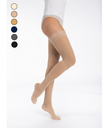 Sigvaris Essentiel Bas Auto-fixants Semi-Transparents Femme Classe 2 - image 21