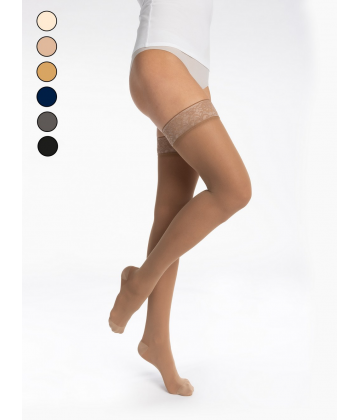 Sigvaris Essentiel Bas Auto-fixants Semi-Transparents Femme Classe 2 - image 17