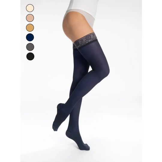 Sigvaris Essentiel Bas Auto-fixants Semi-Transparents Femme Classe 2 - image 34