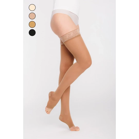 Sigvaris Essentiel Bas Auto-fixants Semi-Transparents Femme Classe 2 - image 38