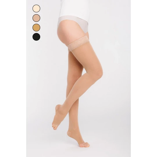 Sigvaris Essentiel Bas Auto-fixants Semi-Transparents Femme Classe 2 - image 42