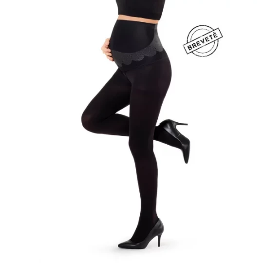 Sigvaris Maternité Collant Opaque Femme Classe 2