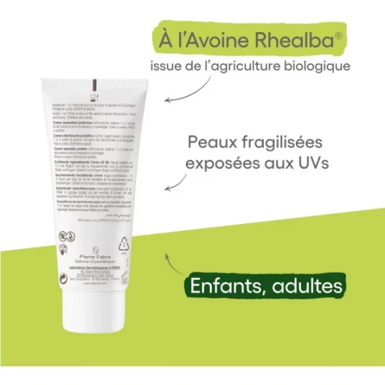 A-Derma Epitheliale AH Crème Réparatrice SPF 50+ - image 2