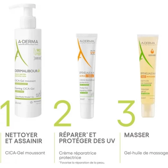 A-Derma Epitheliale AH Crème Réparatrice SPF 50+ - image 12