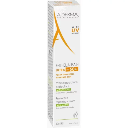 A-Derma Epitheliale AH Crème Réparatrice SPF 50+