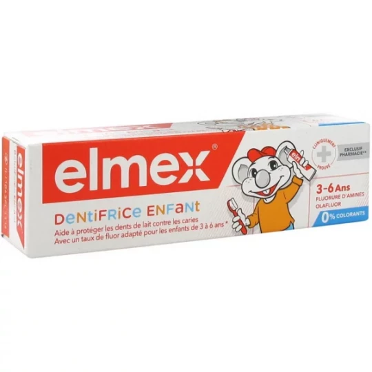 Elmex Dentifrice Enfant 3-6 ans - image 2