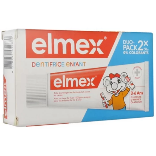 Elmex Dentifrice Enfant 3-6 ans