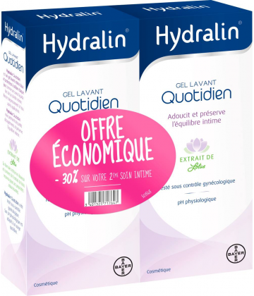 Hydralin Quotidien 2 x 400 ml