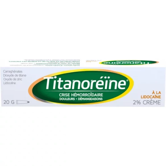 Titanoréïne à la Lidocaïne 2% 20 g