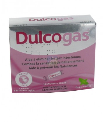 Dulcogas Goût menthe x 18