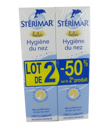 Stérimar Bébé Hygiène du Nez 2 x 100 ml