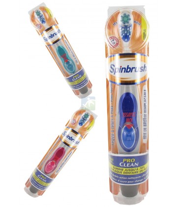 Spinbrush Pro Clean brosse à dents électrique à tête remplaçable