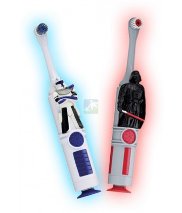 GUM Brosse à Dents Électrique Star Wars