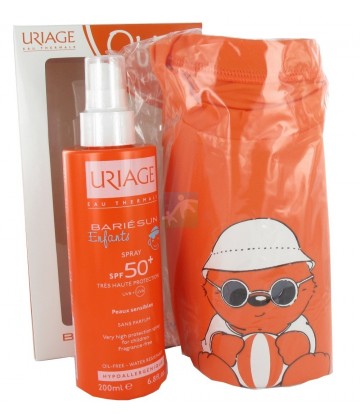 Coffret Uriage Bariésun Spray 200 ml SPF50+ Enfants + T-Shirt Anti-UV Offert (NSFP)