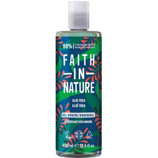 Faith In Nature Gel Douche & Bain Aloe Vera 400 ml