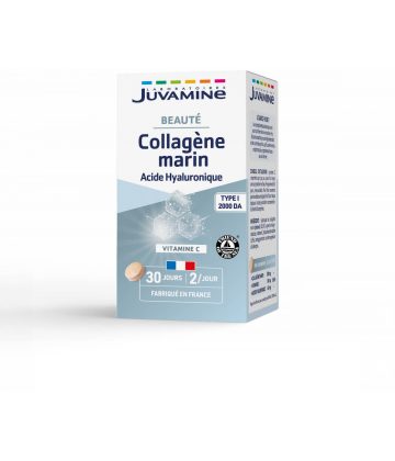Juvamine Collagène Marin Acide Hyaluronique Comprimés x 60