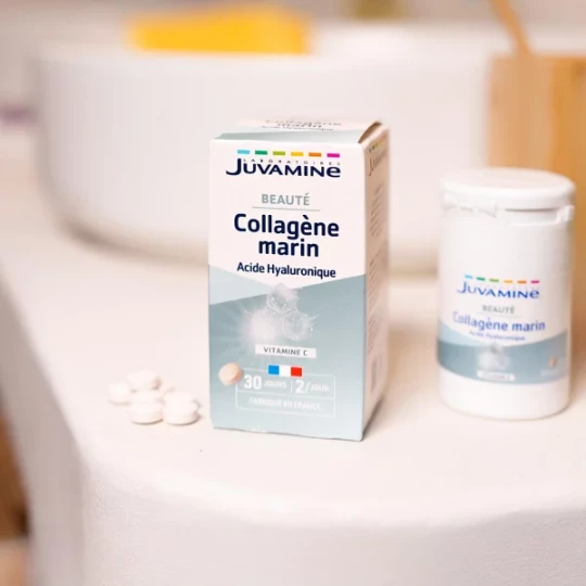 Juvamine Collagène Marin Acide Hyaluronique Comprimés x 60 - image 5
