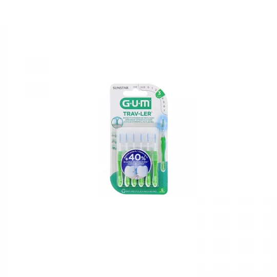 GUM Brossette Interdentaire 1414 1.1 mm x 6