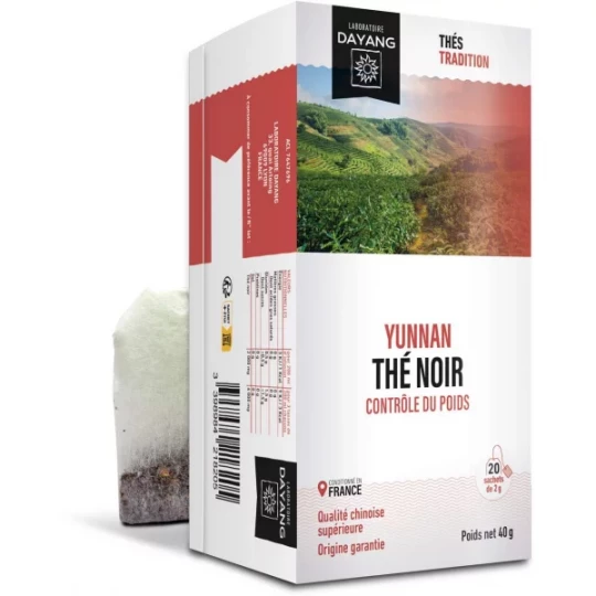 Dayang Thé Noir de Chine Sachets x 20