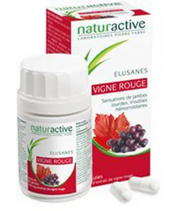 Naturactive Elusanes Vigne Rouge Gélules x 30