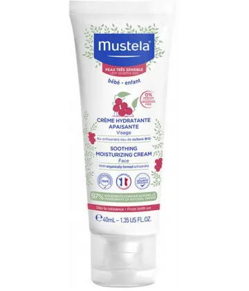 Mustela Crème Hydratante Apaisante Visage 40 ml