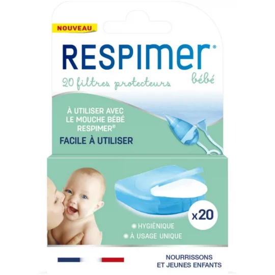 Respimer Recharges Mouche Bébé Filtres x 20