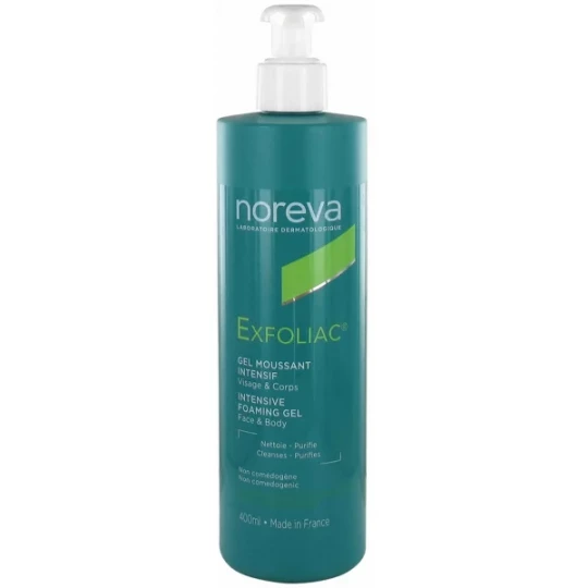 Noreva Exfoliac Gel Moussant Intensif 400 ml