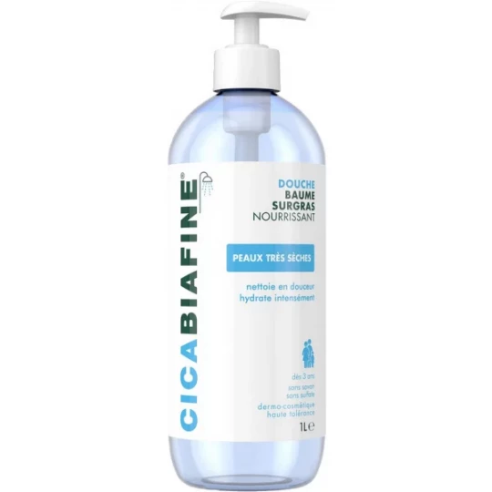 CicaBiafine Douche Baume Surgras Nourrissant 1 L