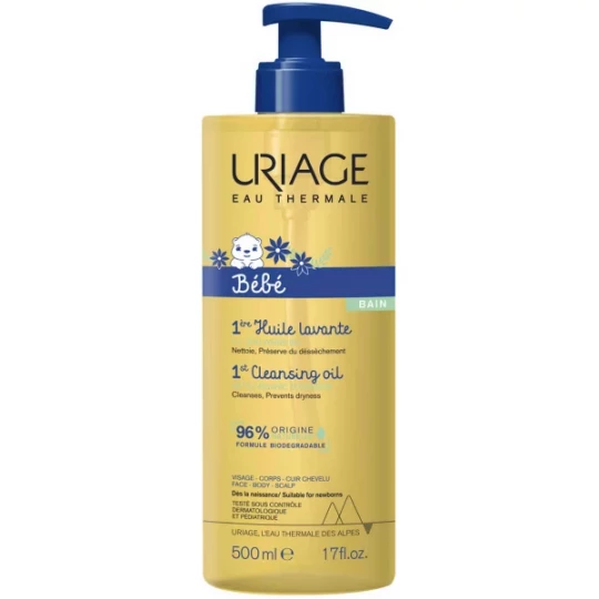Uriage Bébé 1ère Huile Lavante 500 ml