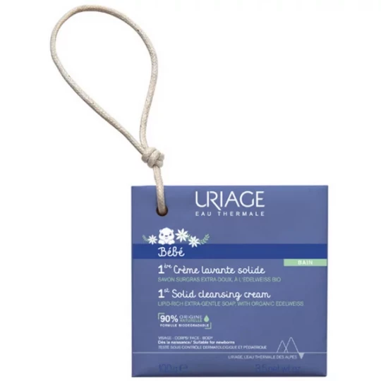 Uriage Bébé 1ère Crème Lavante Solide 100 g
