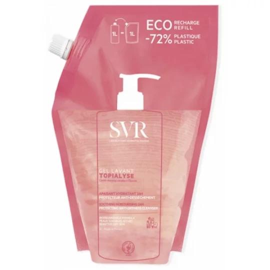 SVR Topialyse Gel Lavant Eco Recharge 1 L - image 2