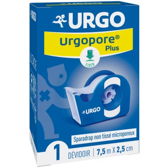 Urgopore Plus Sparadrap 2,5 cm x 7,5 cm