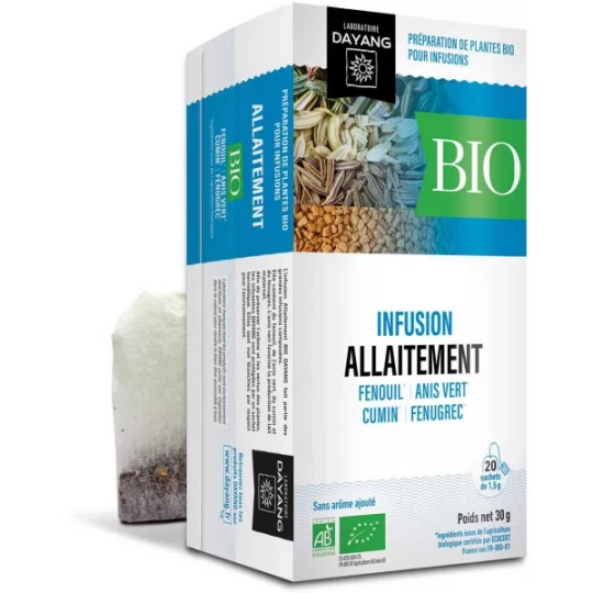 Dayang Infusion Allaitement Bio Sachets x 20