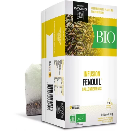 Dayang Fenouil Infusion Bio Sachets x 20