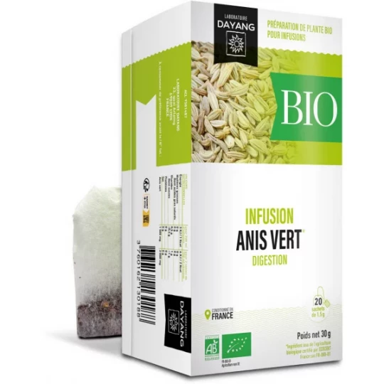 Dayang Infusion Anis Vert Bio Sachets x 20