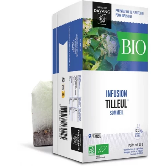 Dayang Infusion Tilleul Bio Sachets x 20