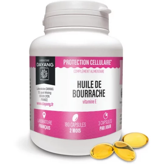 Dayang Huile de Bourrache Capsules x 180