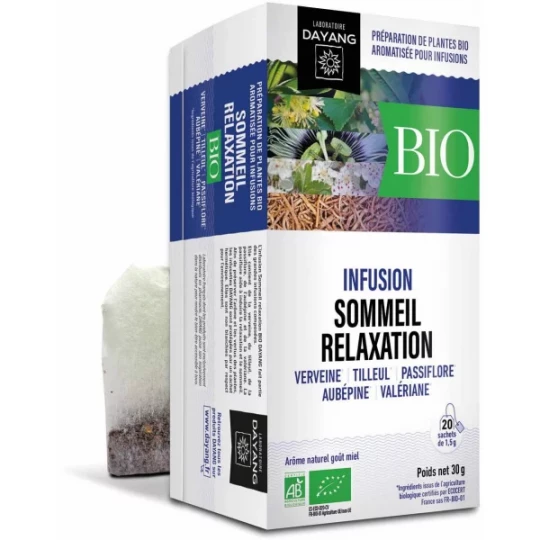 Dayang Infusion Sommeil Relaxation Bio Sachets x 20