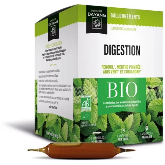 Dayang Ventre Plat Bio Ampoules x 20