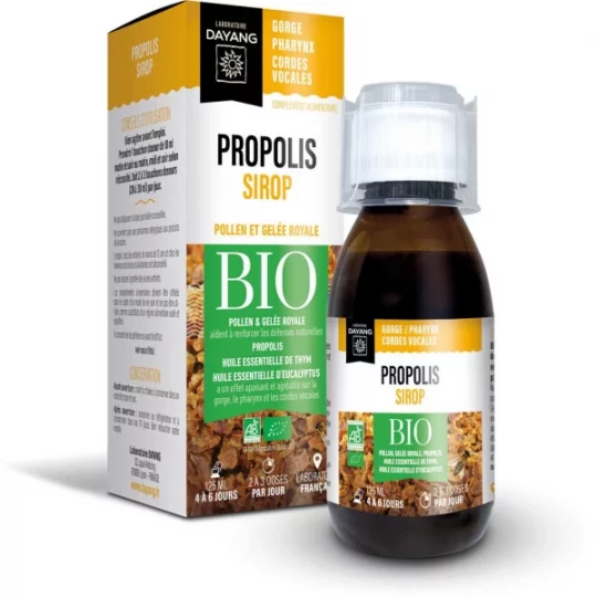Dayang Sirop de Propolis Bio Flacon 125 ml