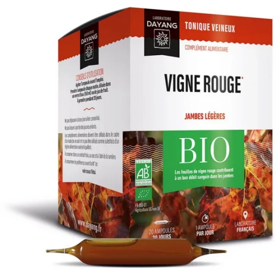 Dayang Vigne Rouge Bio Ampoules x 20