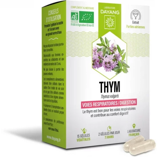 Dayang Thym Bio Gélules x 15