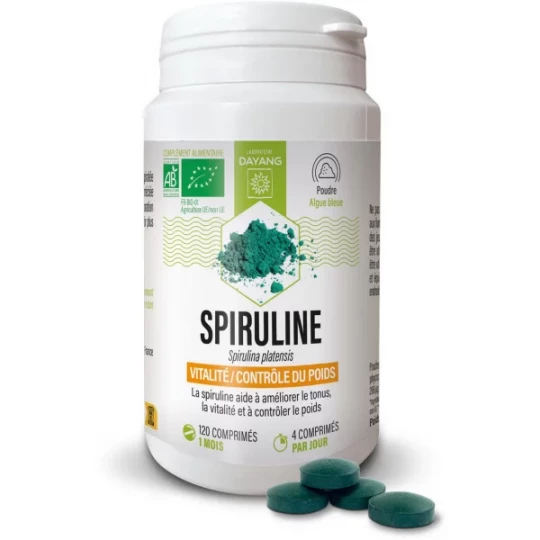 Dayang Spiruline Bio Comprimés x 120