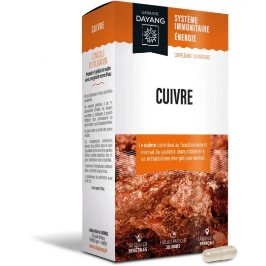 Dayang Cuivre Bio Gélules x 30