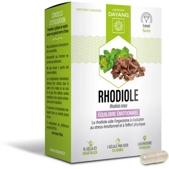 Dayang Rhodiola Gélules x 15