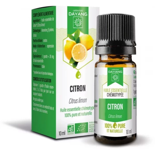 Dayang Huile Essentielle Citron Bio 10 ml